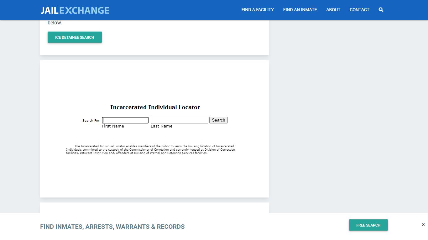 Howard County Detention Center Inmate Search - Jail Exchange